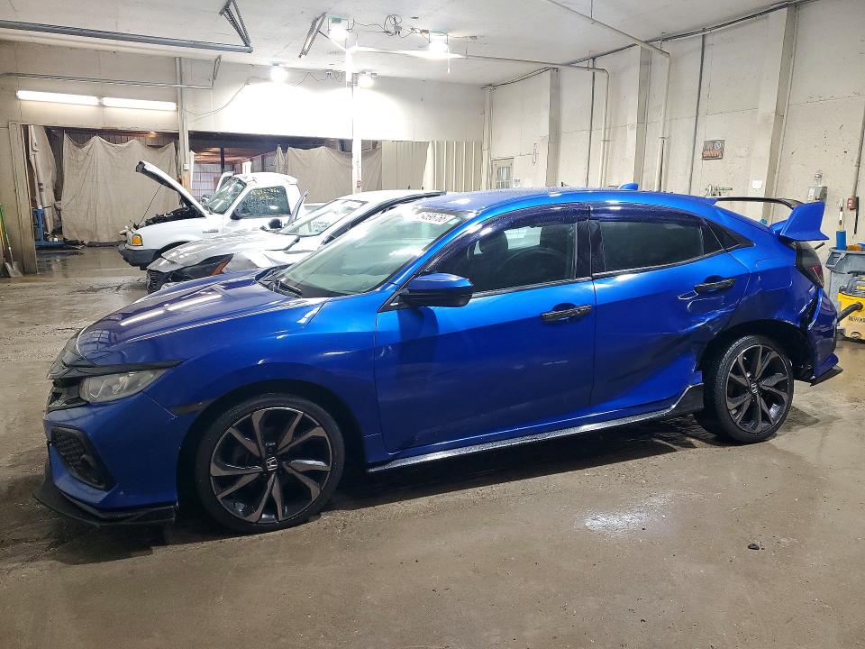 54696766 :رقم المزاد ، SHHFK7H49HU421957 vin ، 2017 Honda Civic مزاد بيع