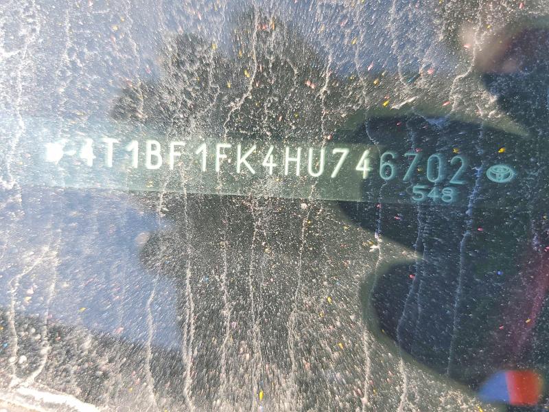 Продажа на аукционе авто 2017 Toyota Camry, vin: 4T1BF1FK4HU746702, номер лота: 52319676