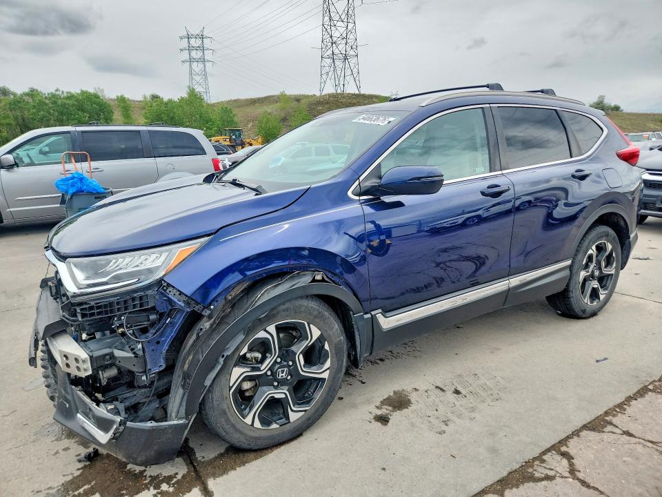 Auction sale of the 2019 Honda Cr-v, vin: 5J6RW2H97KL001646, lot number: 54663676