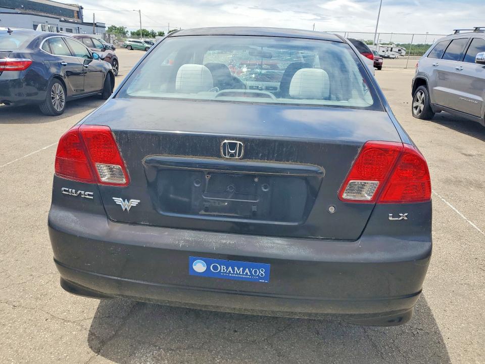 2005 Honda Civic მანქანა იყიდება აუქციონზე, vin: 1HGES16565L012380, აუქციონის ნომერი: 55094226