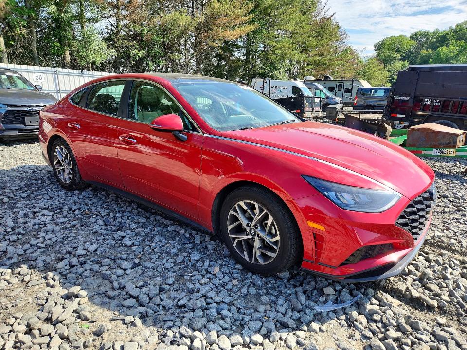 Продажа на аукционе авто 2020 Hyundai Sonata, vin: 5NPEF4JA1LH052117, номер лота: 54481786