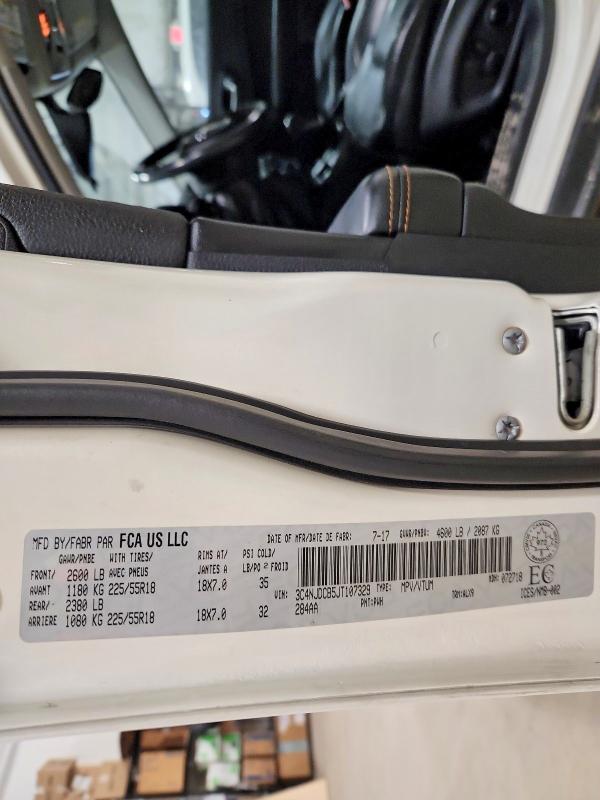 2018 Jeep Compass მანქანა იყიდება აუქციონზე, vin: 3C4NJDCB5JT107329, აუქციონის ნომერი: 52119606