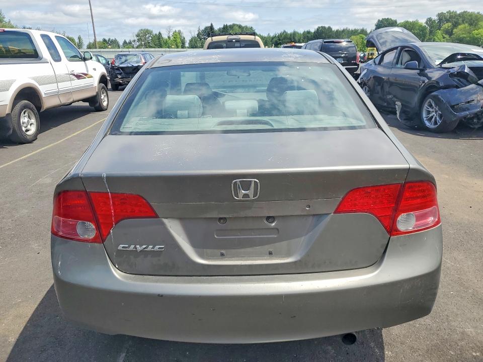 2006 Honda Civic მანქანა იყიდება აუქციონზე, vin: 2HGFA16286H007872, აუქციონის ნომერი: 53652416