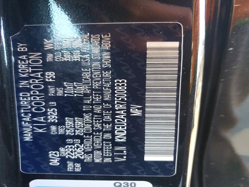 Aukcja sprzedaży 2024 Kia Seltos, vin: KNDEU2AA1R7500833, numer aukcji: 53249976