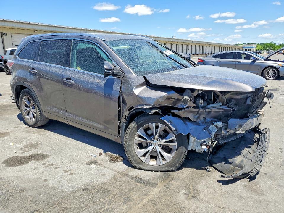 53757736 :رقم المزاد ، 5TDJKRFH6FS104904 vin ، 2015 Toyota Highlander مزاد بيع