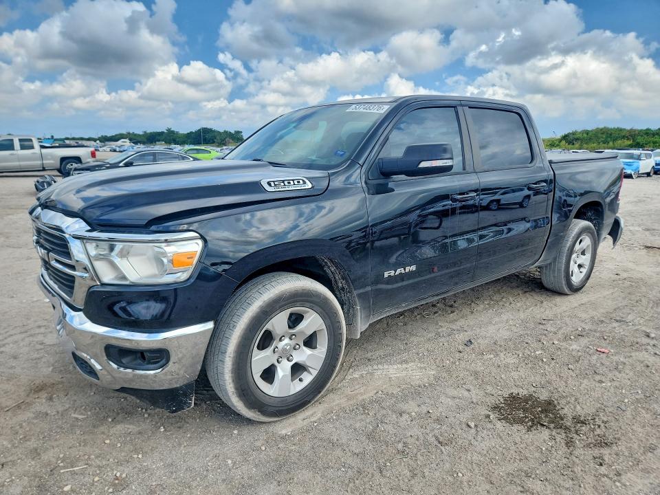 53748376 :رقم المزاد ، 1C6RREFT6MN753544 vin ، 2021 Ram 1500 مزاد بيع