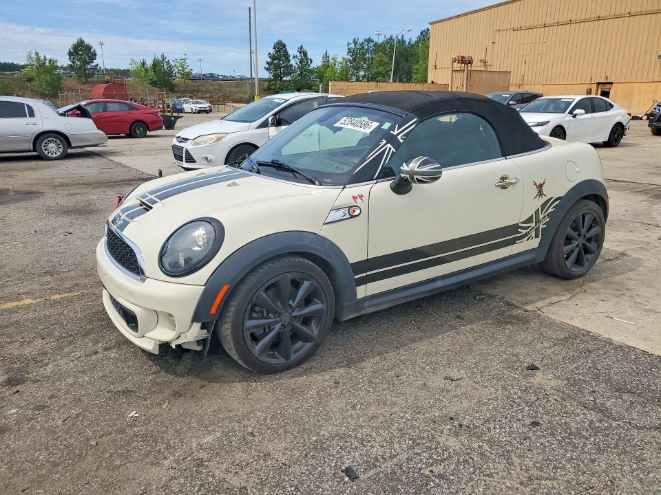 2015 Mini Cooper Roadster მანქანა იყიდება აუქციონზე, vin: WMWSY3C52FT566823, აუქციონის ნომერი: 52840586