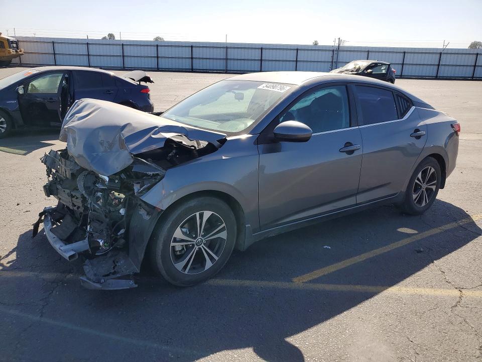 54090796 :رقم المزاد ، 3N1AB8CV8NY316587 vin ، 2022 Nissan Sentra مزاد بيع