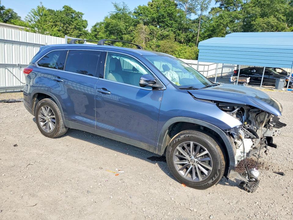 54297576 :رقم المزاد ، 5TDKZRFH0KS364516 vin ، 2019 Toyota Highlander مزاد بيع