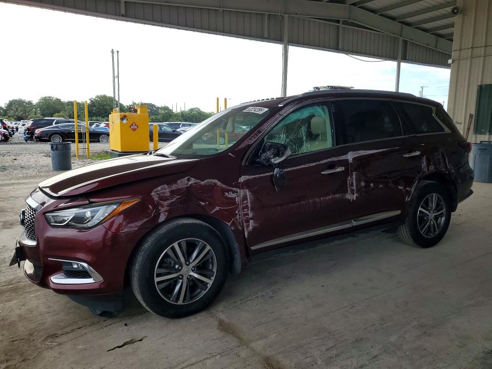 53224286 :رقم المزاد ، 5N1DL0MN2KC508756 vin ، 2019 Infiniti Qx60 مزاد بيع