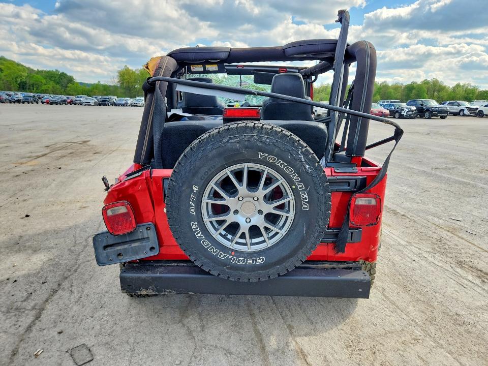 2004 Jeep Wrangler / Tj მანქანა იყიდება აუქციონზე, vin: 1J4FA49S34P755458, აუქციონის ნომერი: 52918586