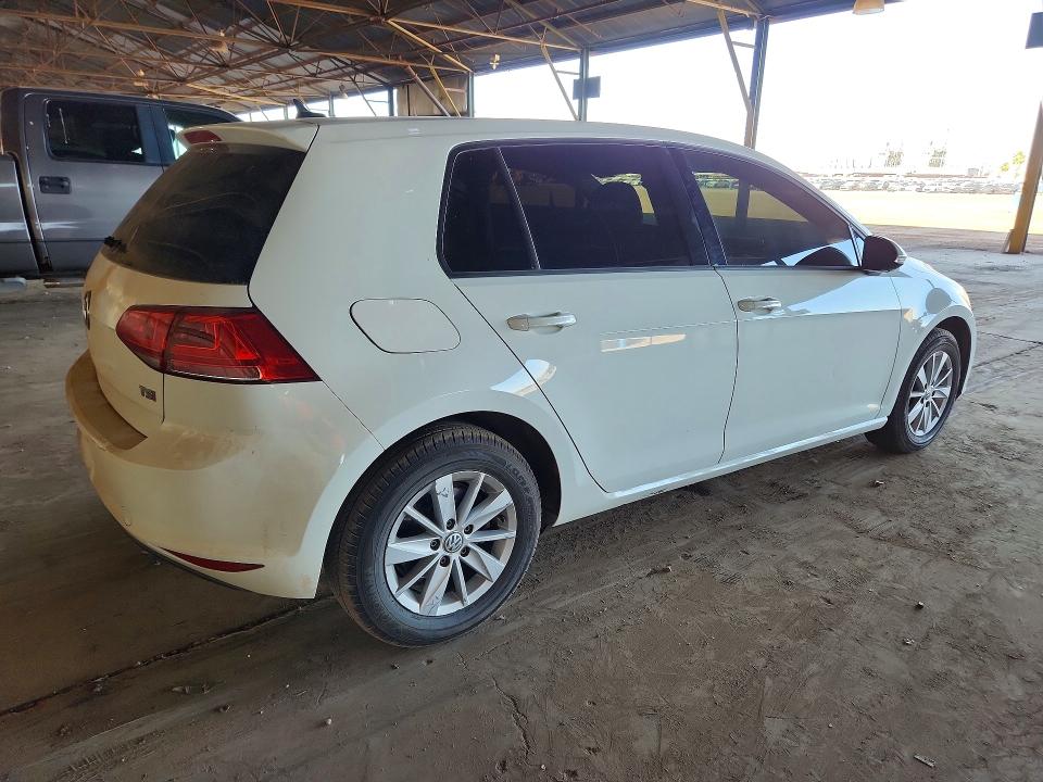 2016 Volkswagen Golf მანქანა იყიდება აუქციონზე, vin: 3VW217AUXGM014606, აუქციონის ნომერი: 54342656