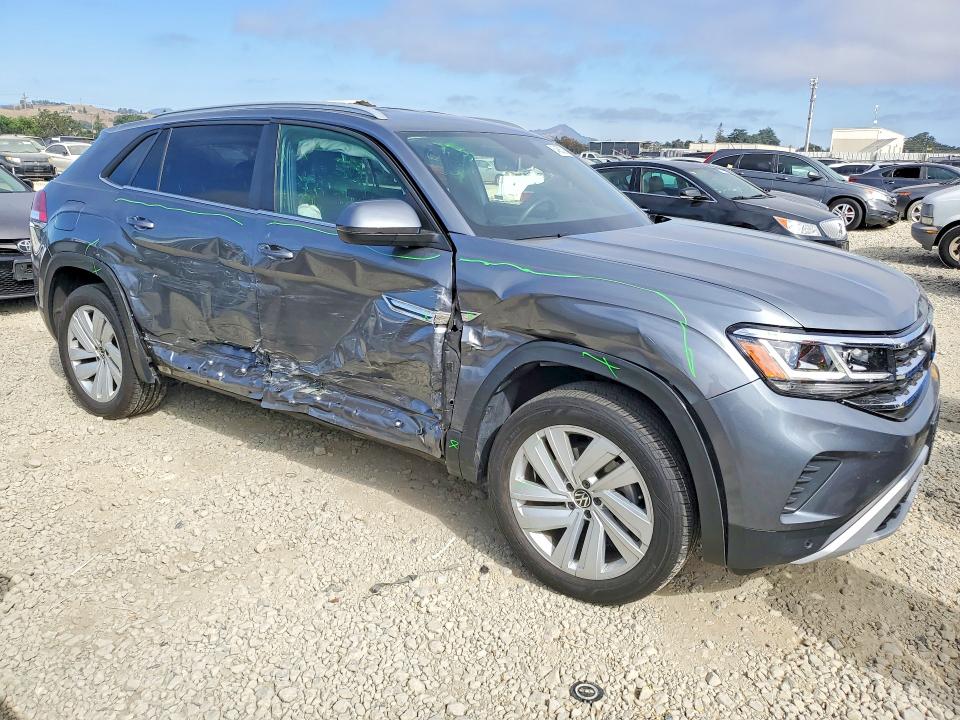 2022 Volkswagen Atlas Cross Sport მანქანა იყიდება აუქციონზე, vin: 1V2HE2CA7NC222365, აუქციონის ნომერი: 54885336
