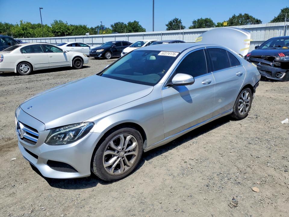 Auction sale of the 2015 Mercedes-benz C, vin: 55SWF4JB4FU093047, lot number: 52274176