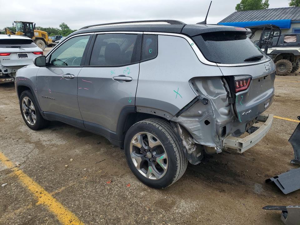 2018 Jeep Compass მანქანა იყიდება აუქციონზე, vin: 3C4NJDCB1JT265943, აუქციონის ნომერი: 54495026