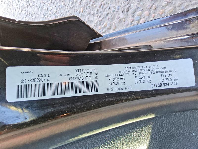 53050176 :رقم المزاد ، 1C3CCCAB4GN159594 vin ، 2016 Chrysler 200 مزاد بيع