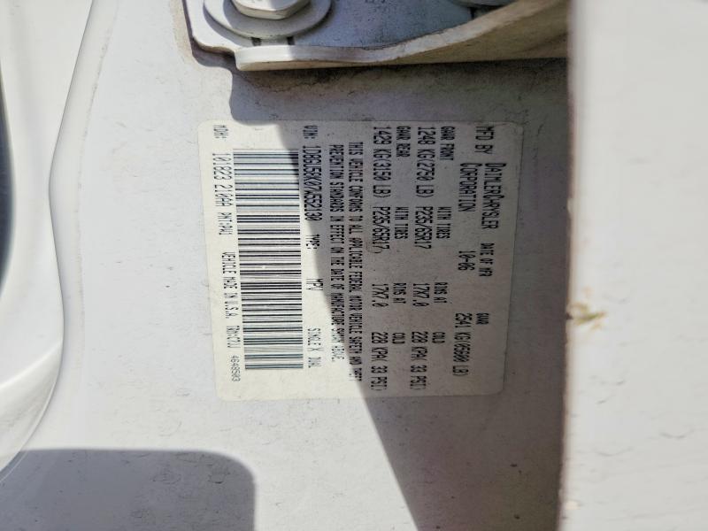 54414266 :رقم المزاد ، 1D8GU58K07W552130 vin ، 2007 Dodge Nitro مزاد بيع