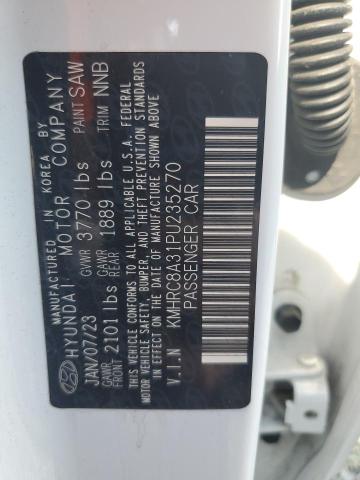 Продаж на аукціоні авто 2023 Hyundai Venue, vin: KMHRC8A31PU235270, номер лоту: 52822106