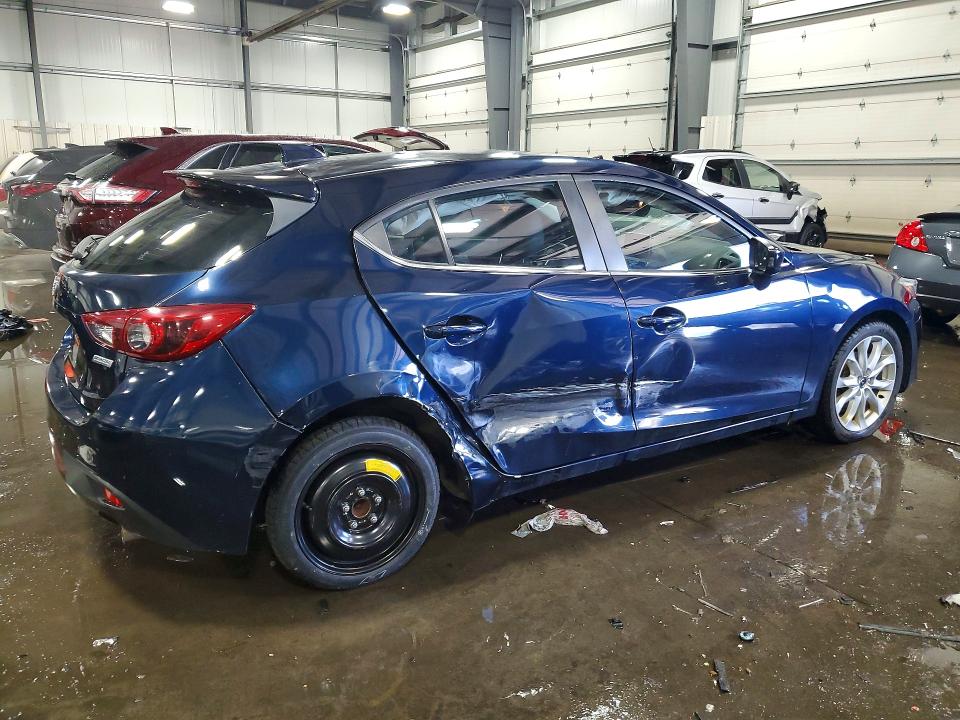 53639476 :رقم المزاد ، JM1BM1M32F1234876 vin ، 2015 Mazda 3 مزاد بيع