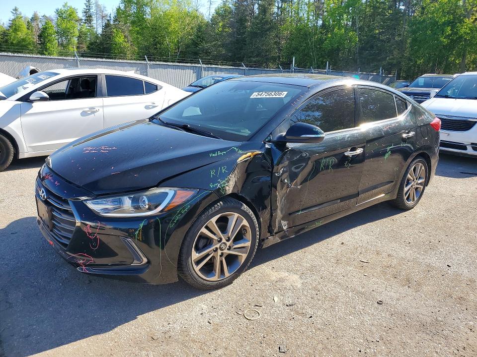 2017 Hyundai Elantra მანქანა იყიდება აუქციონზე, vin: 5NPD84LF9HH035524, აუქციონის ნომერი: 54756306