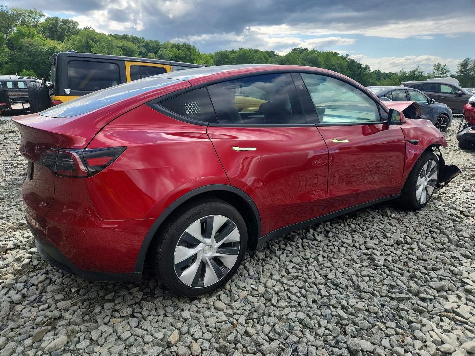 2024 Tesla Model Y მანქანა იყიდება აუქციონზე, vin: 7SAYGDEDXRF046387, აუქციონის ნომერი: 55073046
