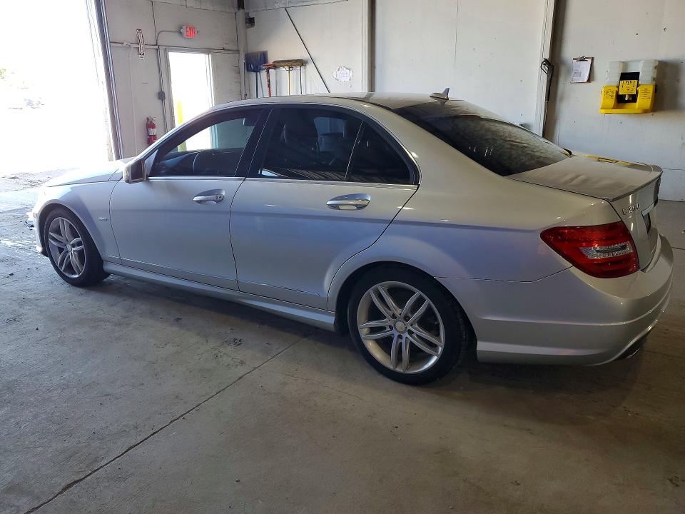Aukcja sprzedaży 2012 Mercedes-benz C, vin: WDDGF4HB0CR218665, numer aukcji: 52855306