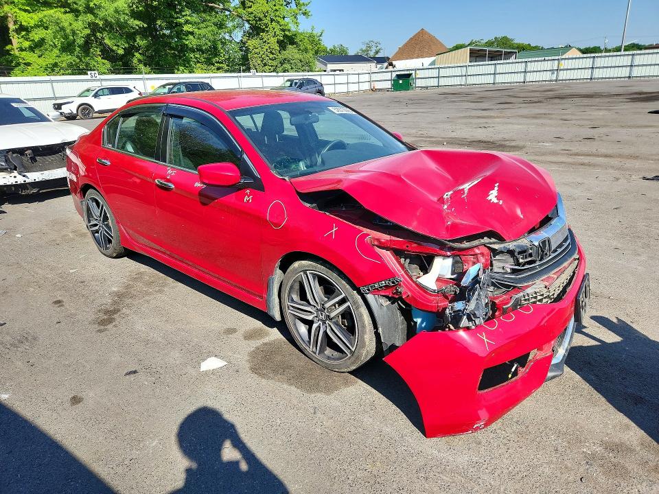 52873666 :رقم المزاد ، 1HGCR2F54HA124782 vin ، 2017 Honda Accord مزاد بيع