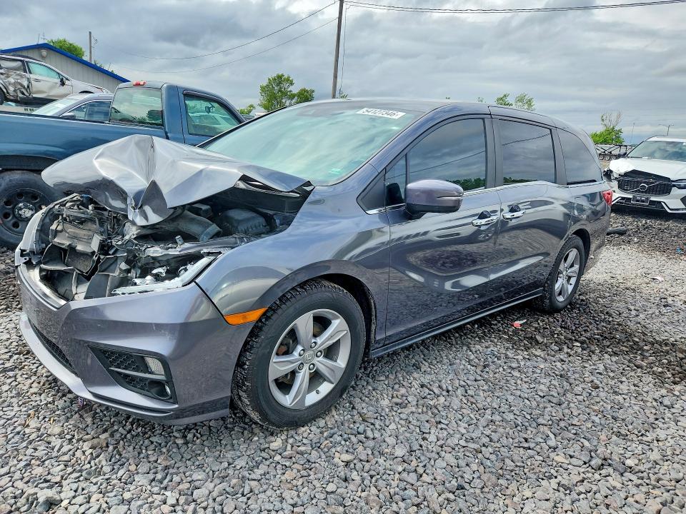 54127346 :رقم المزاد ، 5FNRL6H5XJB076930 vin ، 2018 Honda Odyssey مزاد بيع