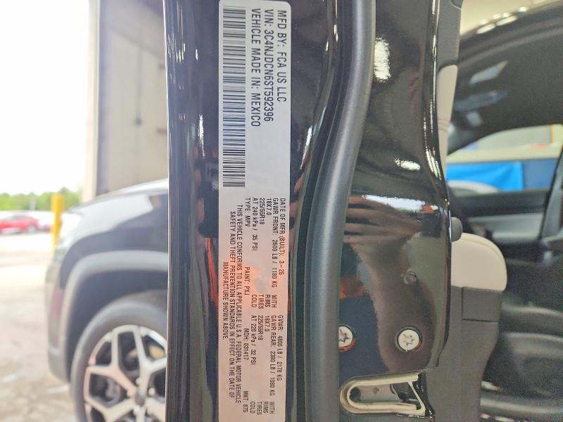 2025 Jeep Compass მანქანა იყიდება აუქციონზე, vin: 3C4NJDCN6ST592396, აუქციონის ნომერი: 54470336