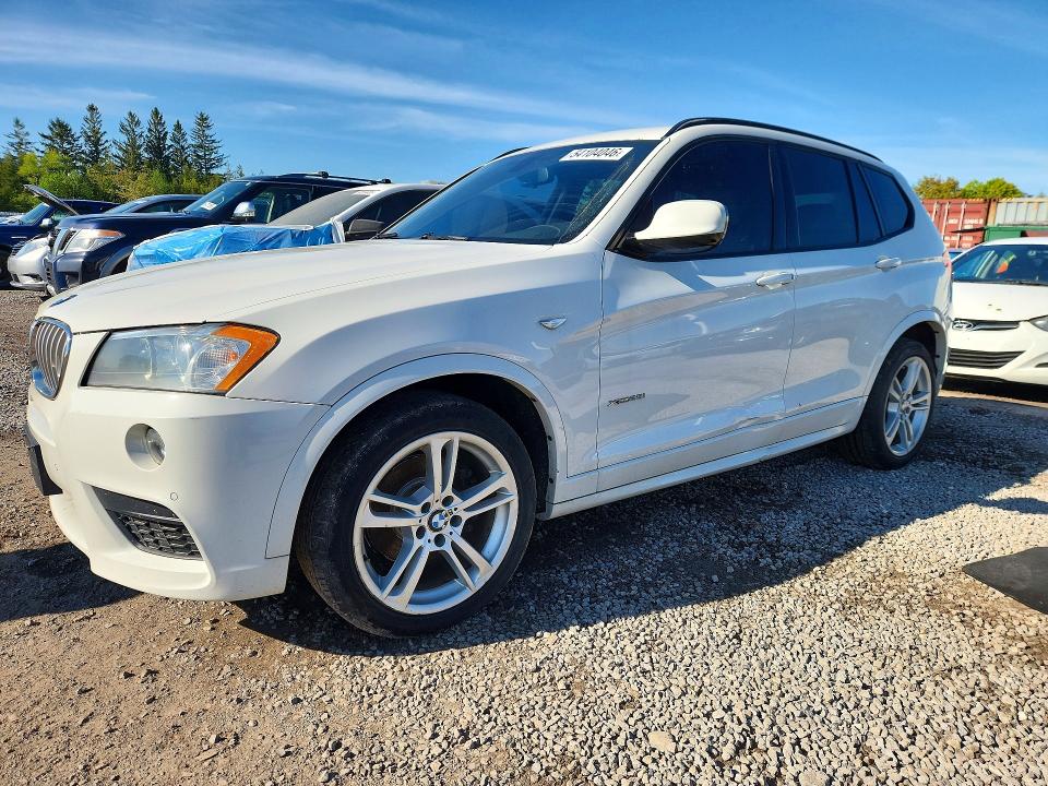 54104046 :رقم المزاد ، 5UXWX9C53E0D16163 vin ، 2014 Bmw X3 مزاد بيع