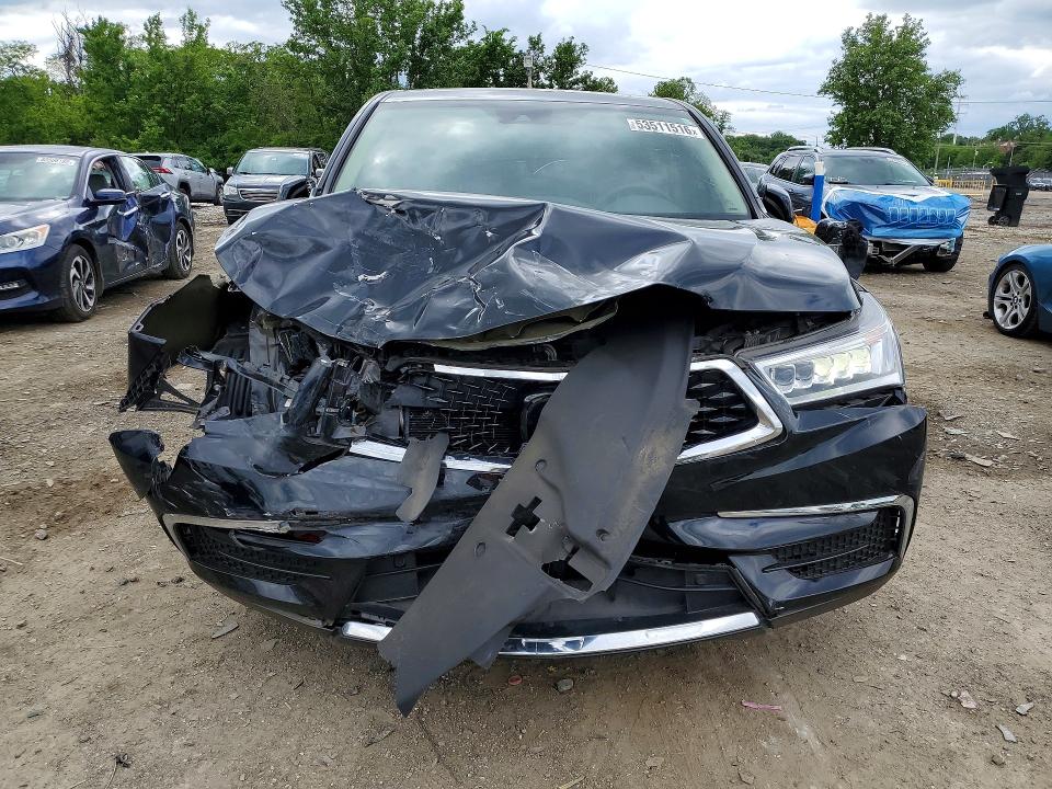 2020 Acura Mdx მანქანა იყიდება აუქციონზე, vin: 5J8YD4H36LL056249, აუქციონის ნომერი: 53511516