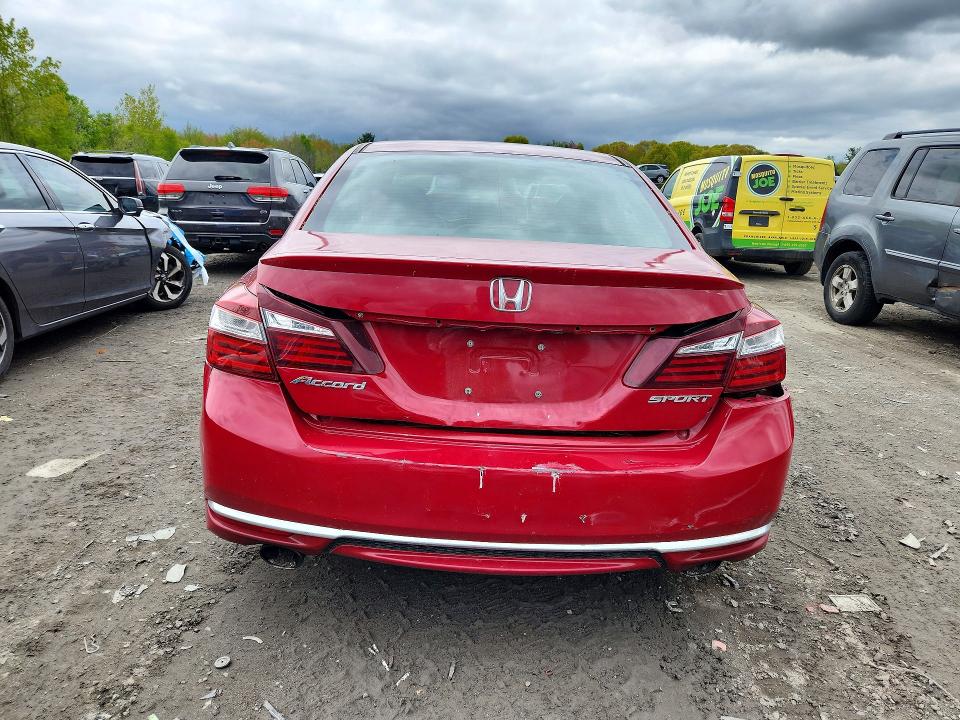 53517046 :رقم المزاد ، 1HGCR2F55HA046514 vin ، 2017 Honda Accord مزاد بيع