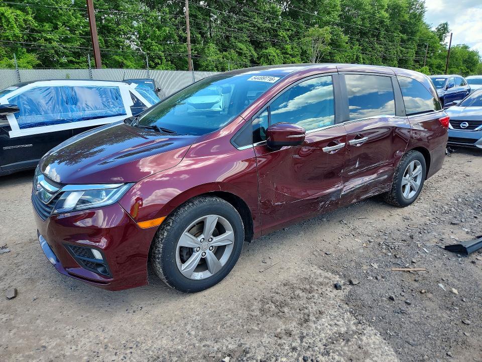 2019 Honda Odyssey მანქანა იყიდება აუქციონზე, vin: 5FNRL6H52KB012320, აუქციონის ნომერი: 54499716