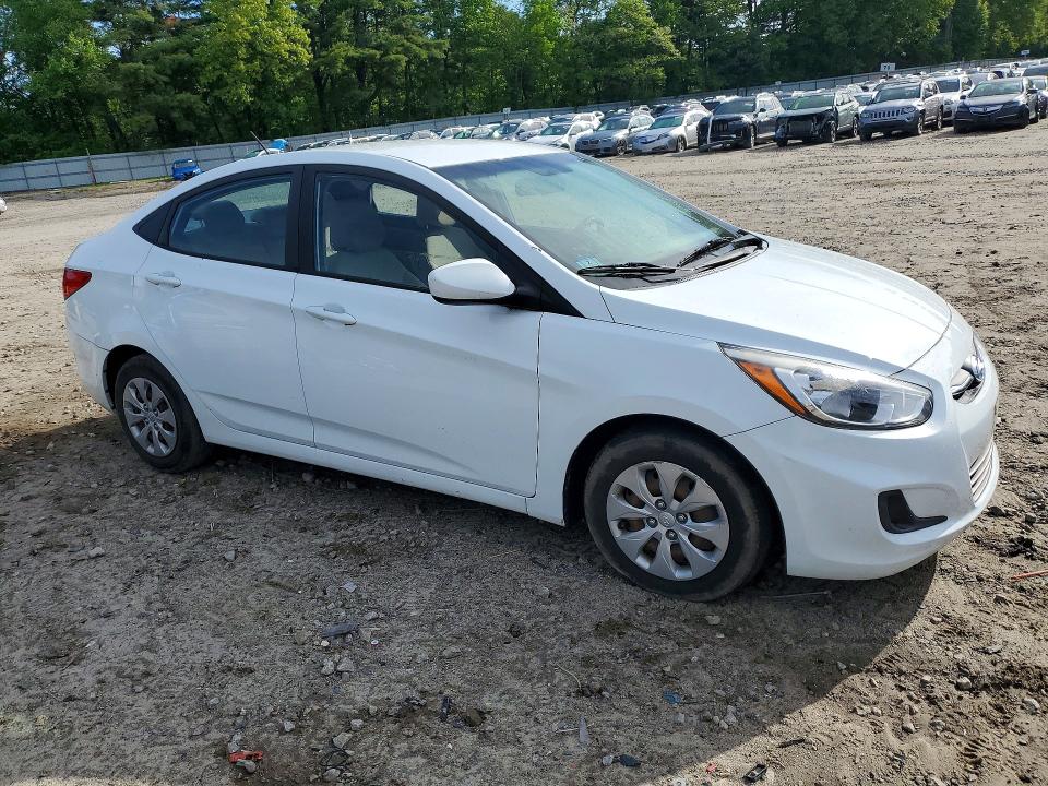 2016 Hyundai Accent მანქანა იყიდება აუქციონზე, vin: KMHCT4AEXGU131666, აუქციონის ნომერი: 55095276