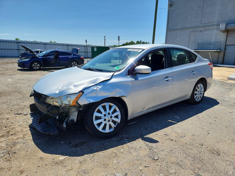Продажа на аукционе авто 2015 Nissan Sentra, vin: 3N1AB7APXFY248955, номер лота: 55360726