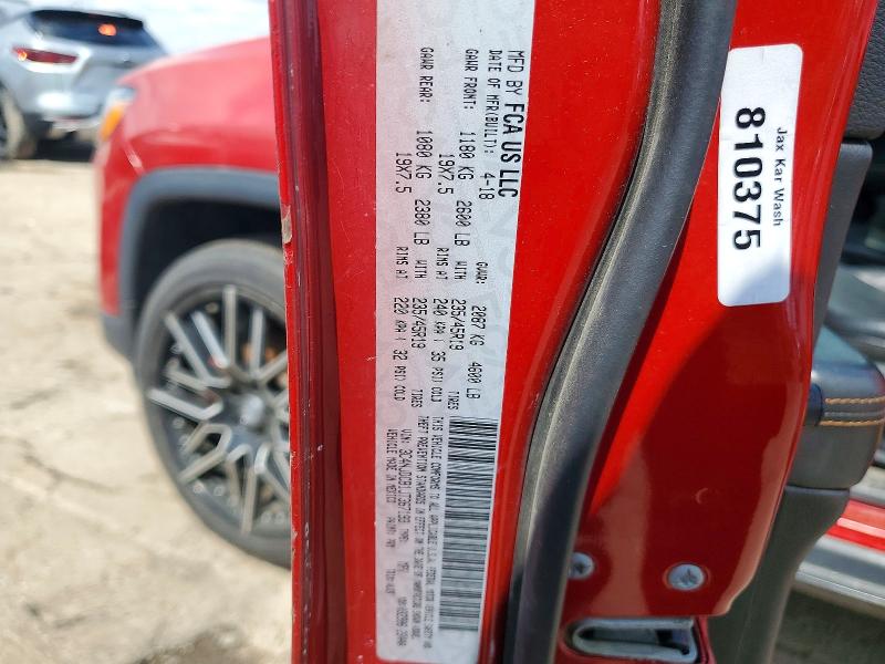 52417886 :رقم المزاد ، 3C4NJDCB1JT367193 vin ، 2018 Jeep Compass مزاد بيع