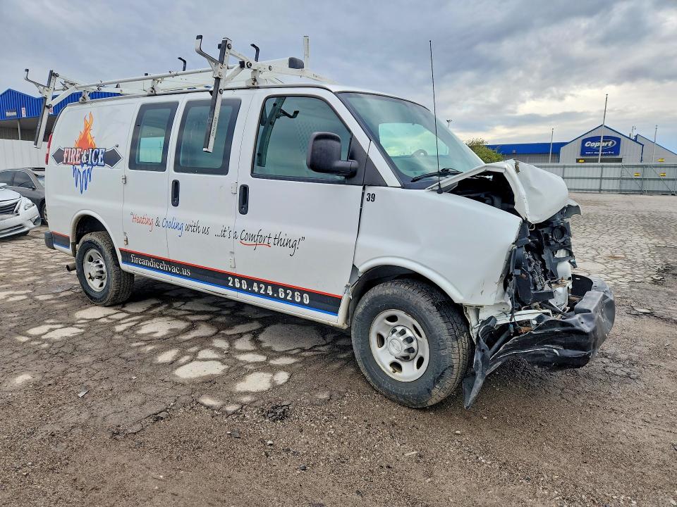 2014 Chevrolet Express G2500 მანქანა იყიდება აუქციონზე, vin: 1GCWGFCA1E1205860, აუქციონის ნომერი: 52561606