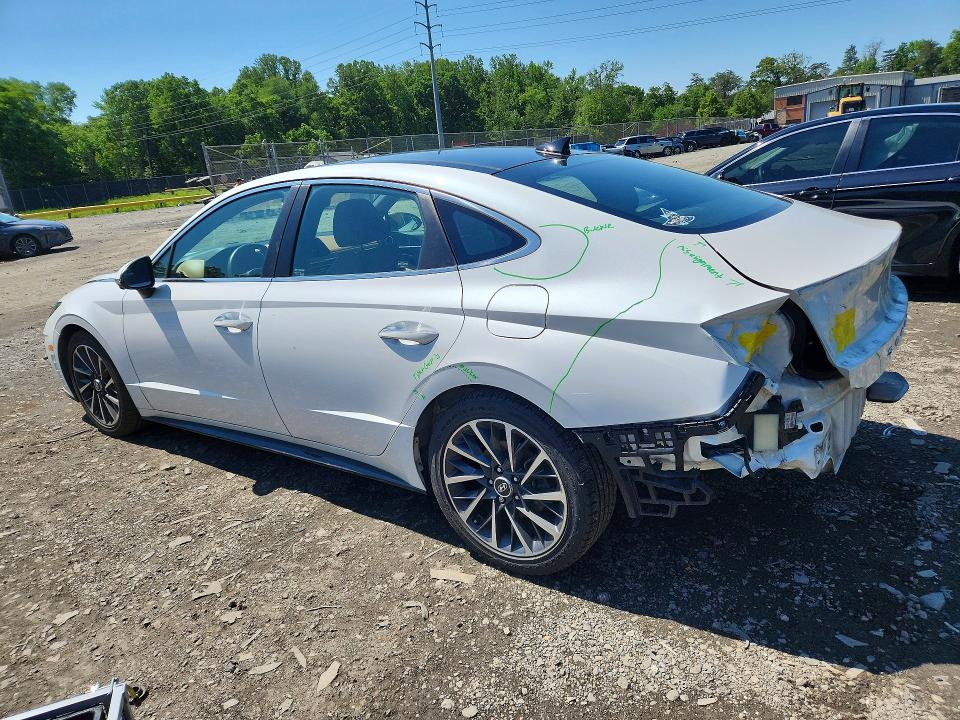 Продажа на аукционе авто 2021 Hyundai Sonata, vin: KMHL34J22MA156953, номер лота: 55033746