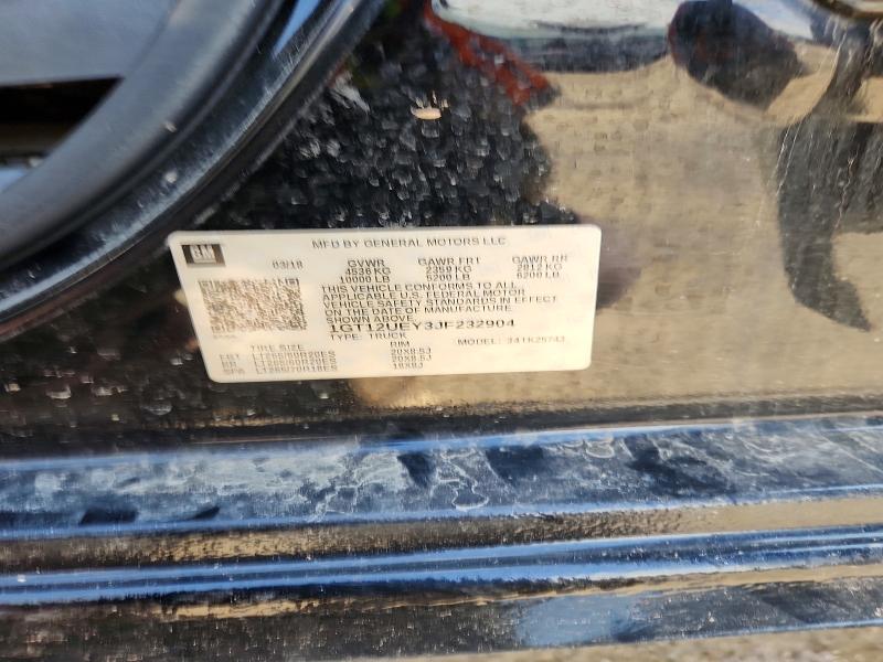 53361356 :رقم المزاد ، 1GT12UEY3JF232904 vin ، 2018 Gmc Sierra مزاد بيع