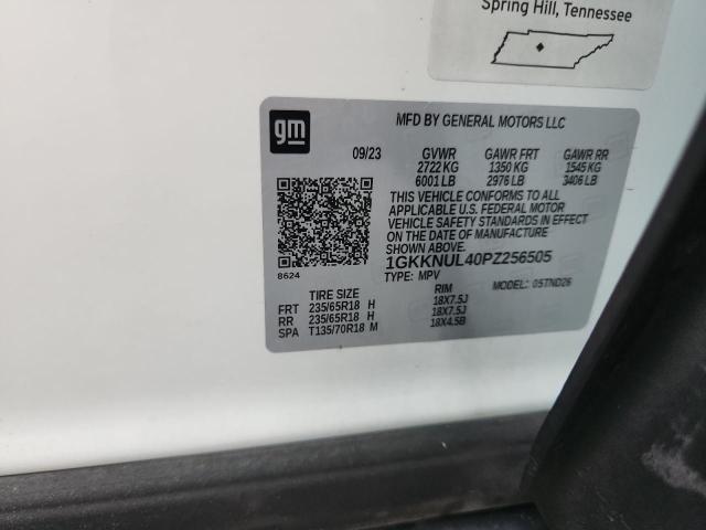 Aukcja sprzedaży 2023 Gmc Acadia, vin: 1GKKNUL40PZ256505, numer aukcji: 53285886
