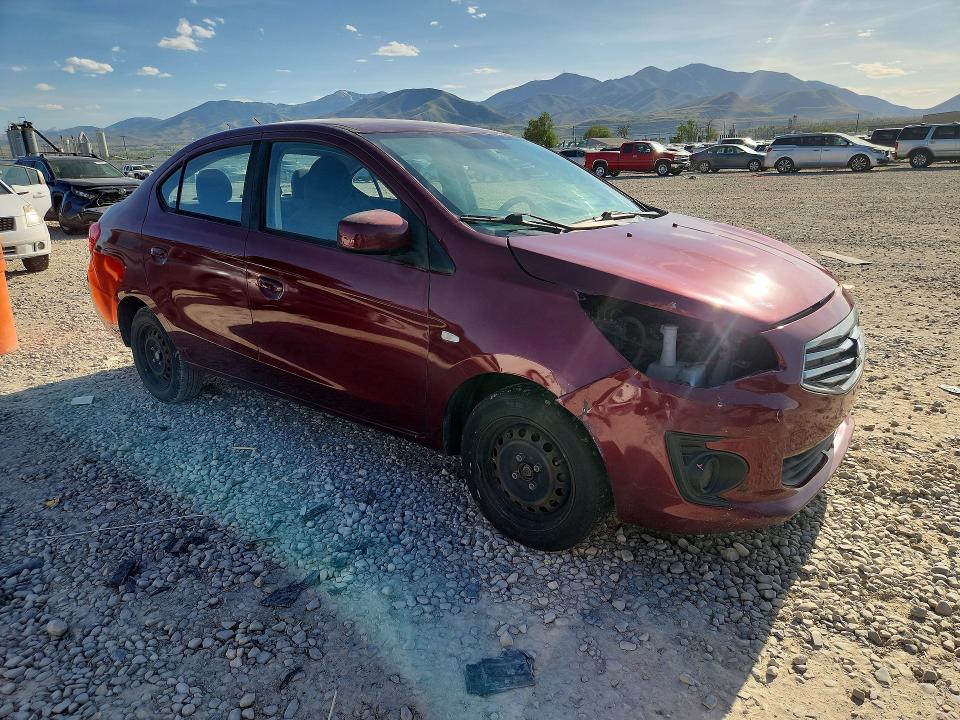 52945716 :رقم المزاد ، ML32F3FJ9JHF07562 vin ، 2018 Mitsubishi Mirage مزاد بيع