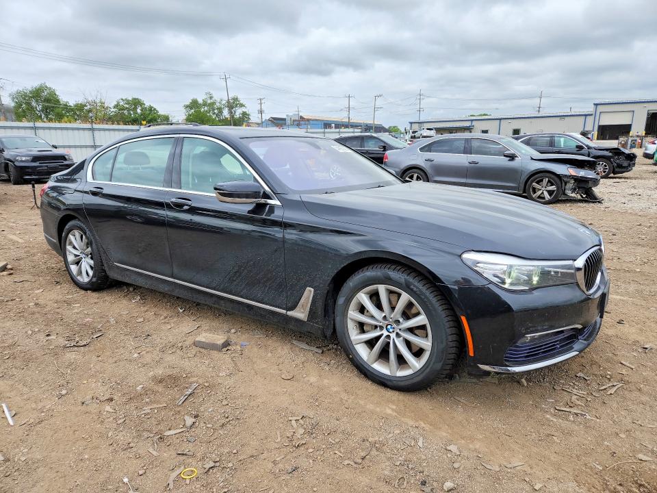 Продажа на аукционе авто 2017 Bmw 740, vin: WBA7E4C51HGU99261, номер лота: 54427006