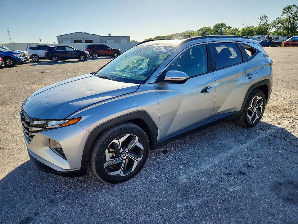 2022 Hyundai Tucson მანქანა იყიდება აუქციონზე, vin: 5NMJF3AE7NH048763, აუქციონის ნომერი: 53302676