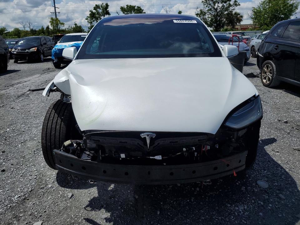 55024506 :رقم المزاد ، 5YJXCDE20KF207502 vin ، 2019 Tesla Model X مزاد بيع