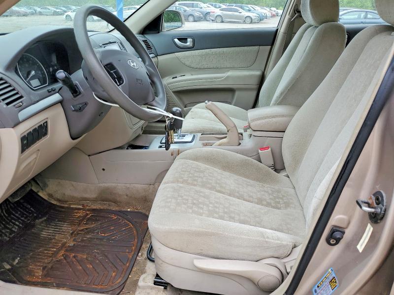 2007 Hyundai Sonata მანქანა იყიდება აუქციონზე, vin: 5NPET46CX7H290184, აუქციონის ნომერი: 54867616
