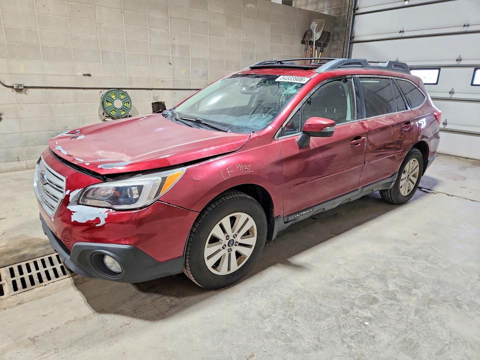 54333906 :رقم المزاد ، 4S4BSAHC2G3327432 vin ، 2016 Subaru Outback مزاد بيع