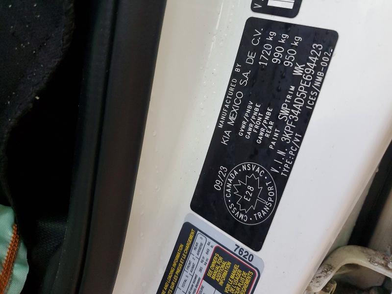 53367256 :رقم المزاد ، 3KPF34AD5PE694423 vin ، 2023 Kia Forte مزاد بيع