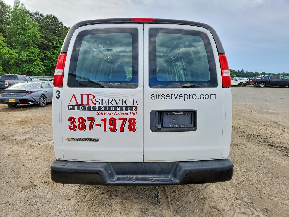 Auction sale of the 2023 Chevrolet Express G2500, vin: 1GCWGAFP5P1247910, lot number: 51117116