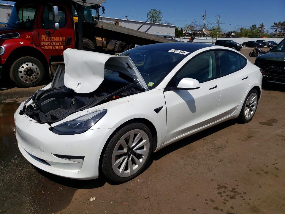 Aukcja sprzedaży 2022 Tesla Model 3, vin: 5YJ3E1EB0NF233545, numer aukcji: 52027646