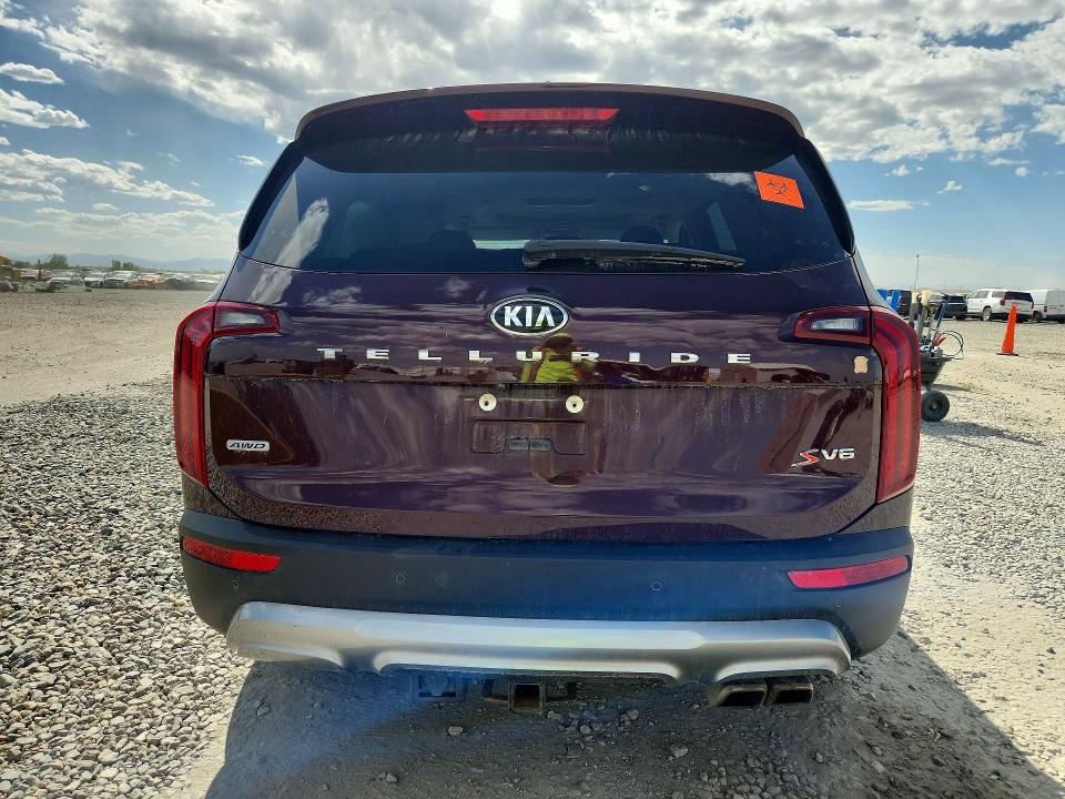 53656896 :رقم المزاد ، 5XYP6DHC4MG107121 vin ، 2021 Kia Telluride مزاد بيع